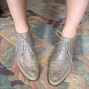 Anthropologie Boots with Hidden Heel